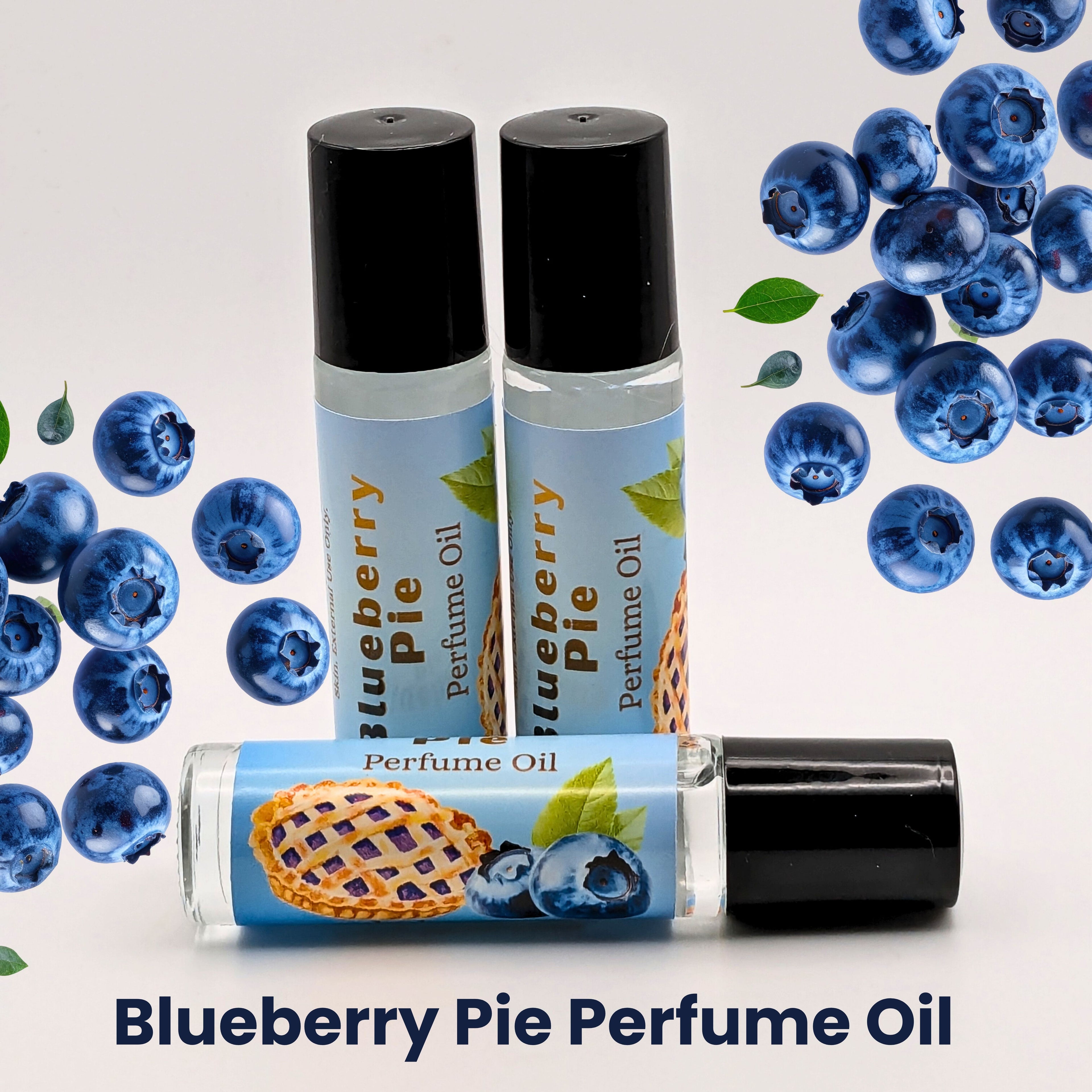 Blueberry Pie Perfume Oil | Gourmand Baked Goodies, Vanilla And Cinnamon Scent | image 0