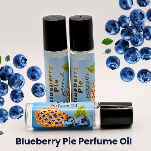 Blueberry Pie Perfume Oil | Gourmand Baked Goodies, Vanilla And Cinnamon Scent | image 0