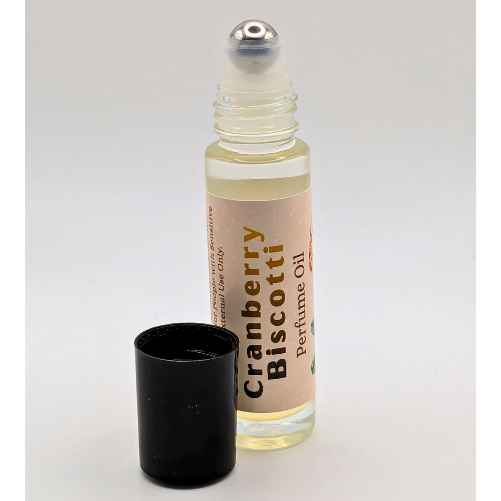 Cranberry Biscotti Perfume Oil | Sweet Vanilla Gourmand, 7ml Roll On image 2