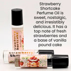 Strawberry Shortcake Perfume Oil | Sweet Fruit and Vanilla Bakery Scent (7ml) image 1