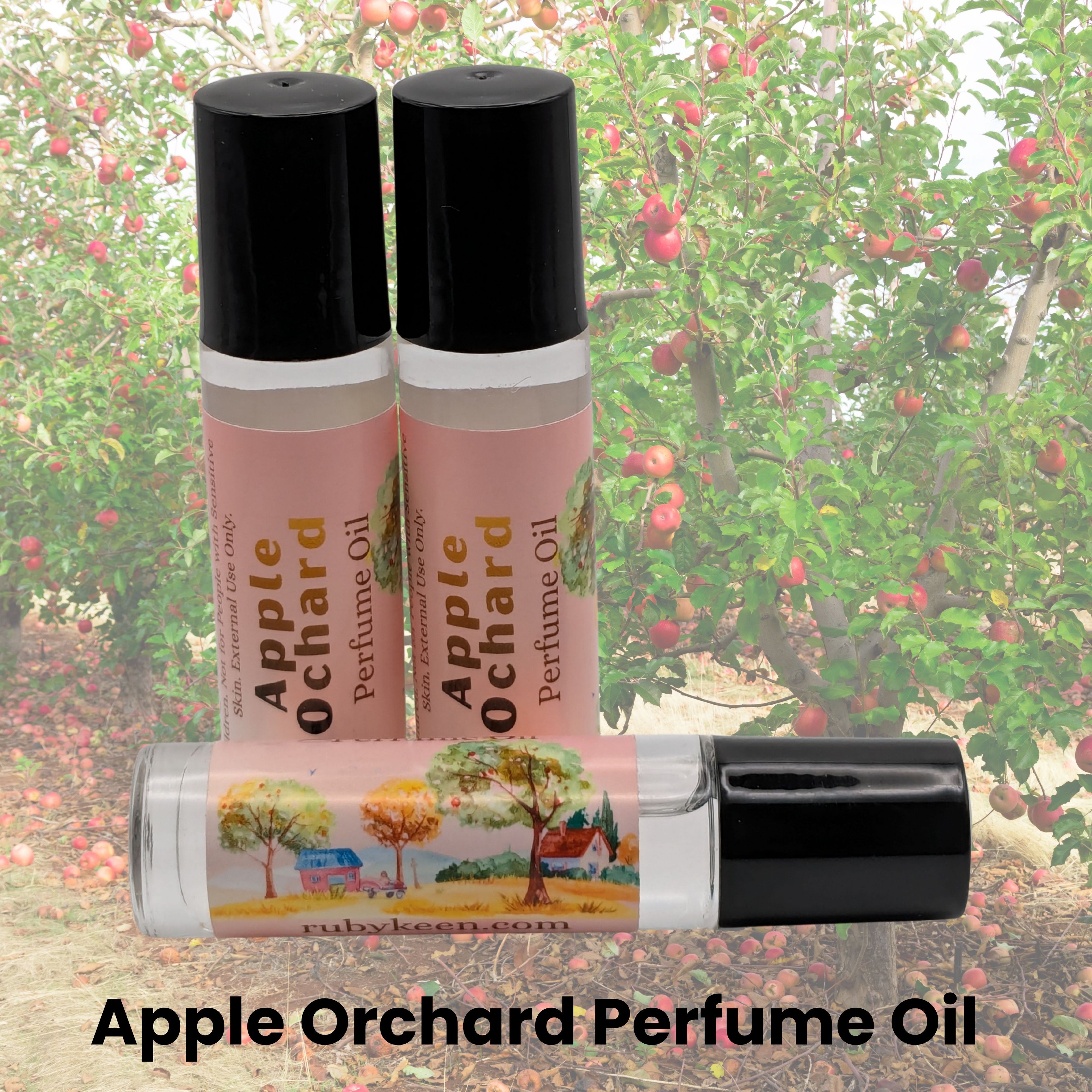 Apple Orchard Perfume Oil | Apple Cider Fragrance | Autumn Scent With Jasmin image 0