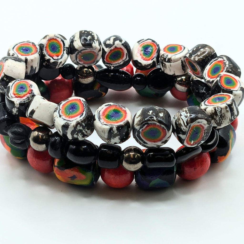 Beaded Bracelets for Women Trendy Jewelry Boho Beaded Stacked Bracelet image 3