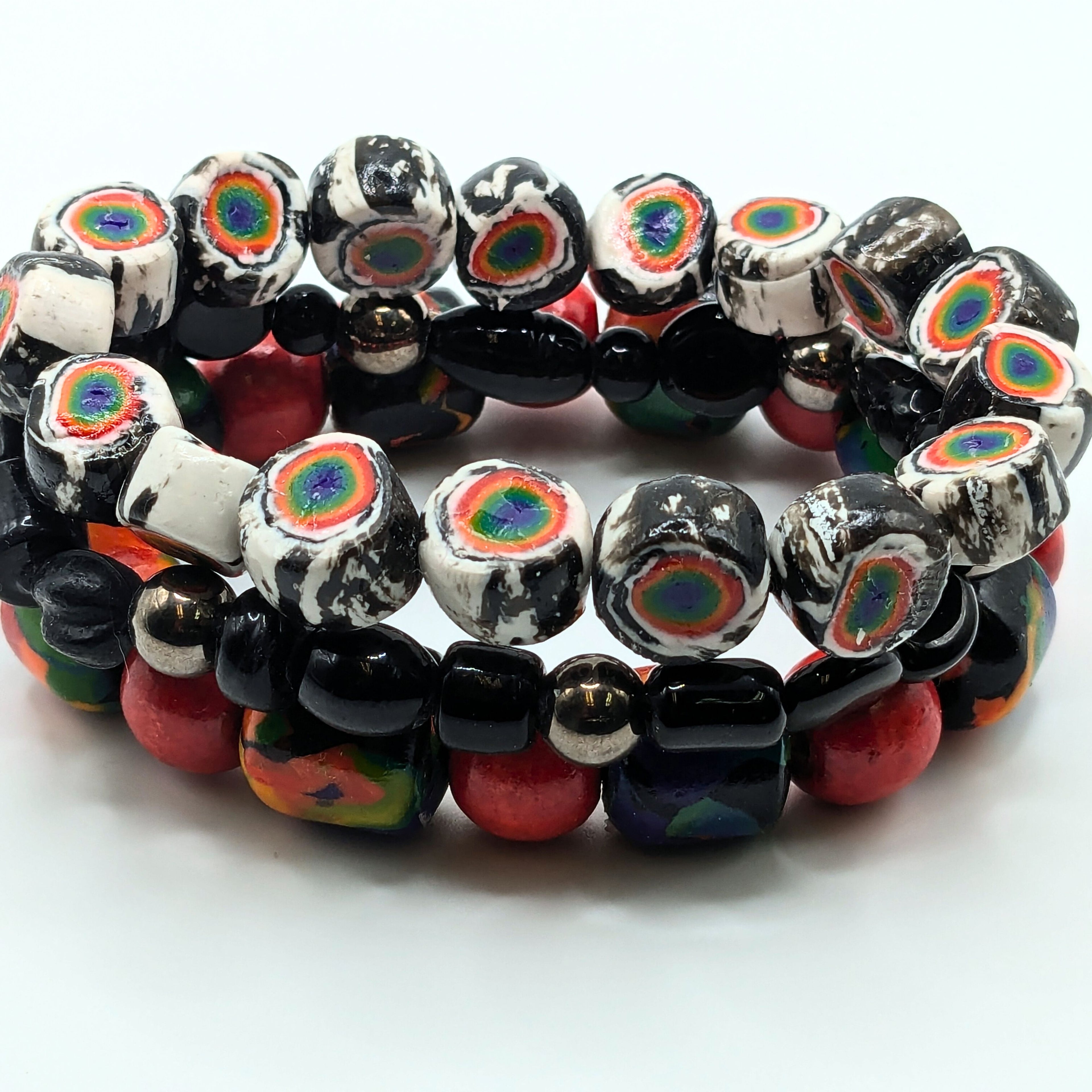 Beaded Bracelets for Women Trendy Jewelry Boho Beaded Stacked Bracelet image 3