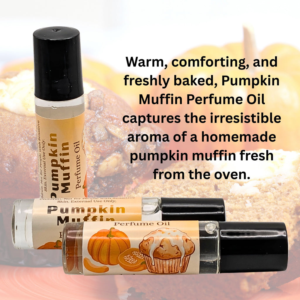 Pumpkin Muffin Perfume Oil | Pumpkin Bakery Fragrance image 1
