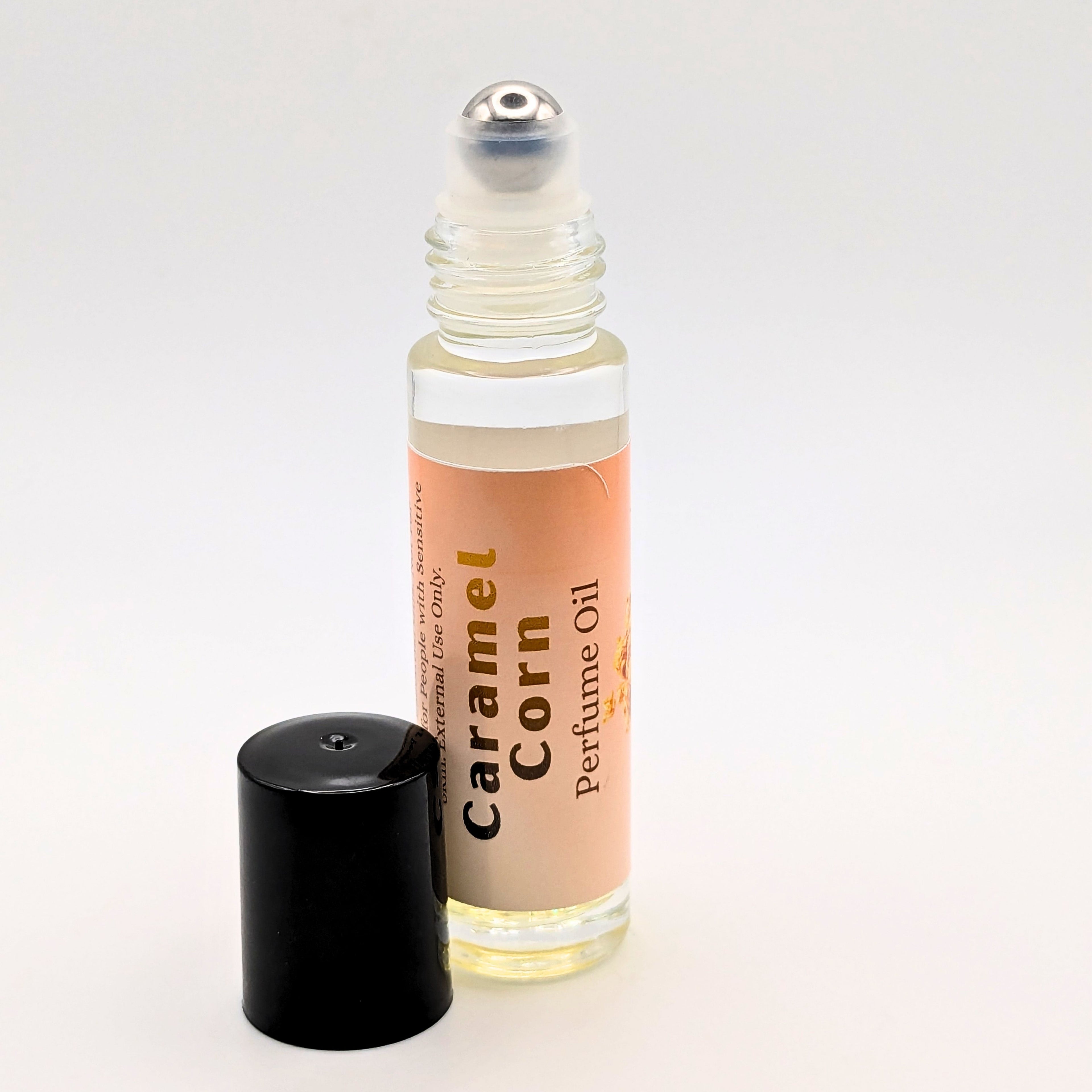 Caramel Corn Perfume Oil | Sweet Gourmand Roll On Fragrance | 7 ml Handmade Bakery Scent | Summer Fair Treat | Cozy Dessert Perfume