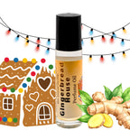 Gingerbread House Perfume Oil | Spiced Vanilla Bakery Roll On Fragrance | 7 ml