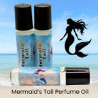 Mermaid's Tail Perfume Oil | Ocean Inspired Fragrance | Melon, Bergamot image 0
