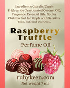 Raspberry Truffle Perfume Oil | Raspberry White Chocolate Fragrance 7 ml image 3