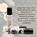 Witch's Brew Perfume Oil | Mystical Herbal Fragrance | Citrus & Clary Sage image 1