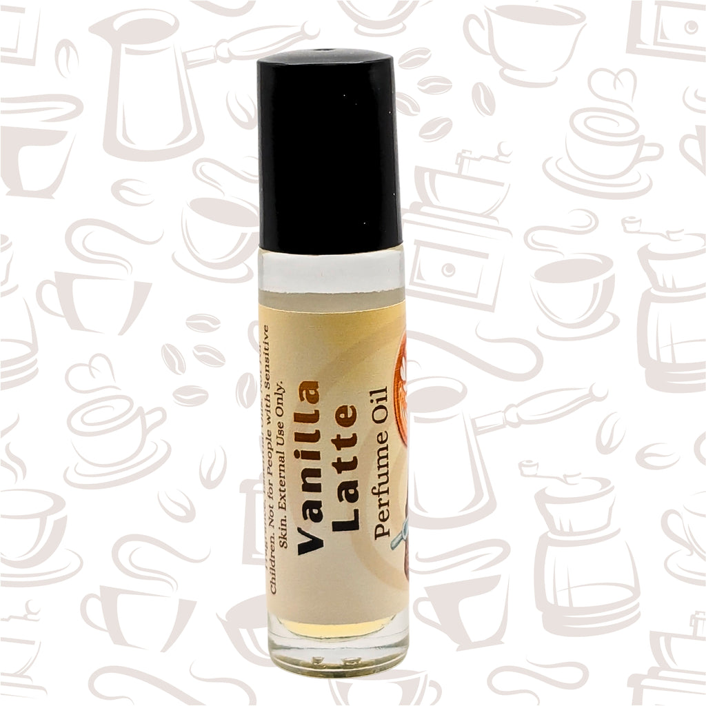 Vanilla Latte Perfume Oil | Coffee & Vanilla Fragrance | Espresso Scent Roll-On image 2