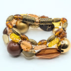 Beaded Bracelets for Women Jewelry Boho Beaded 3 Stacked Set image 2