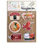 Sushi Platter Themed Fridge Magnets Kitchen Decor Miniature Food Magnets image 0