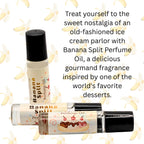 Banana Split Perfume Oil | Banana, Strawberry & Chocolate Fragrance | Roll-On image 1