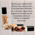 Chocolate Bars Perfume Oil, Gourmand Roll-On Perfume | 7 ml Roll-On Scent image 1