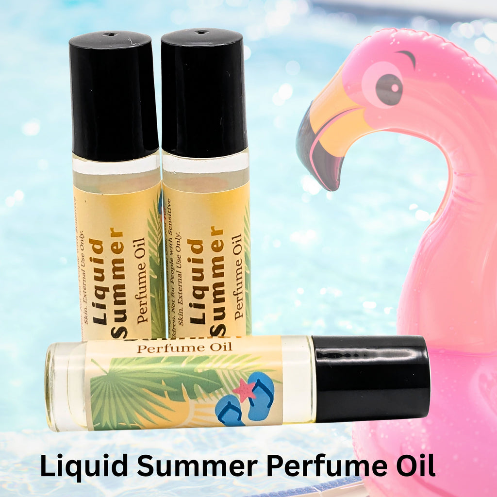 Beach Inspired Roll-On Perfume - Liquid Summer Perfume Oil | Tropical Perfume image 0