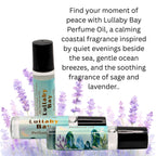 Lullaby Bay Perfume Oil | Sea Salt, Clary Sage & Lavender Fragrance Roll-On 7ml image 1