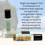 Thai Lime Blossom Perfume Oil | Tropical Lime and Pineapple Fragrance image 1