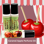 Caramel Apple Perfume Oil | Sweet Apple & Caramel Roll On Fragrance | 7 ml Gourmand Perfume