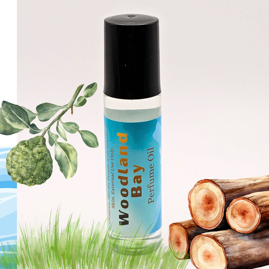 Woodland Bay Perfume Oil | Fresh Marine And Citrus Fragrance | Melon, Bergamot image 2