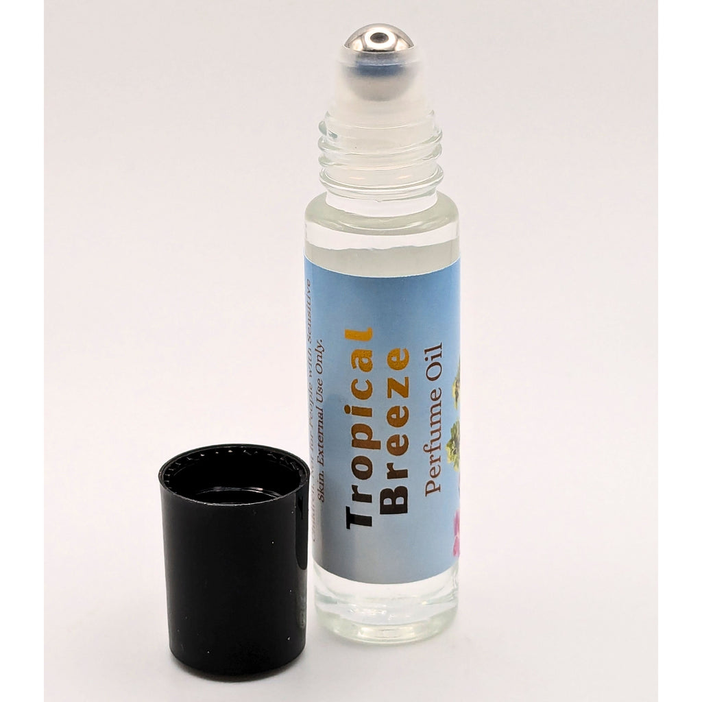 Tropical Breeze Perfume Oil | Summer Beach Fragrance | Orchid Rain image 4