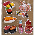 Sushi Themed Fridge Magnets Kitchen Decor Miniature Food Magnets image 1