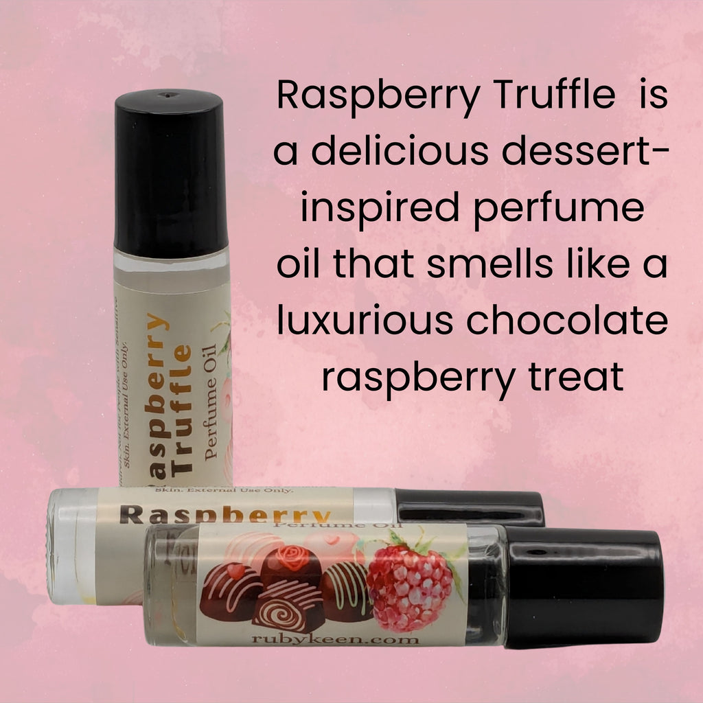 Raspberry Truffle Perfume Oil | Raspberry White Chocolate Fragrance 7 ml image 1