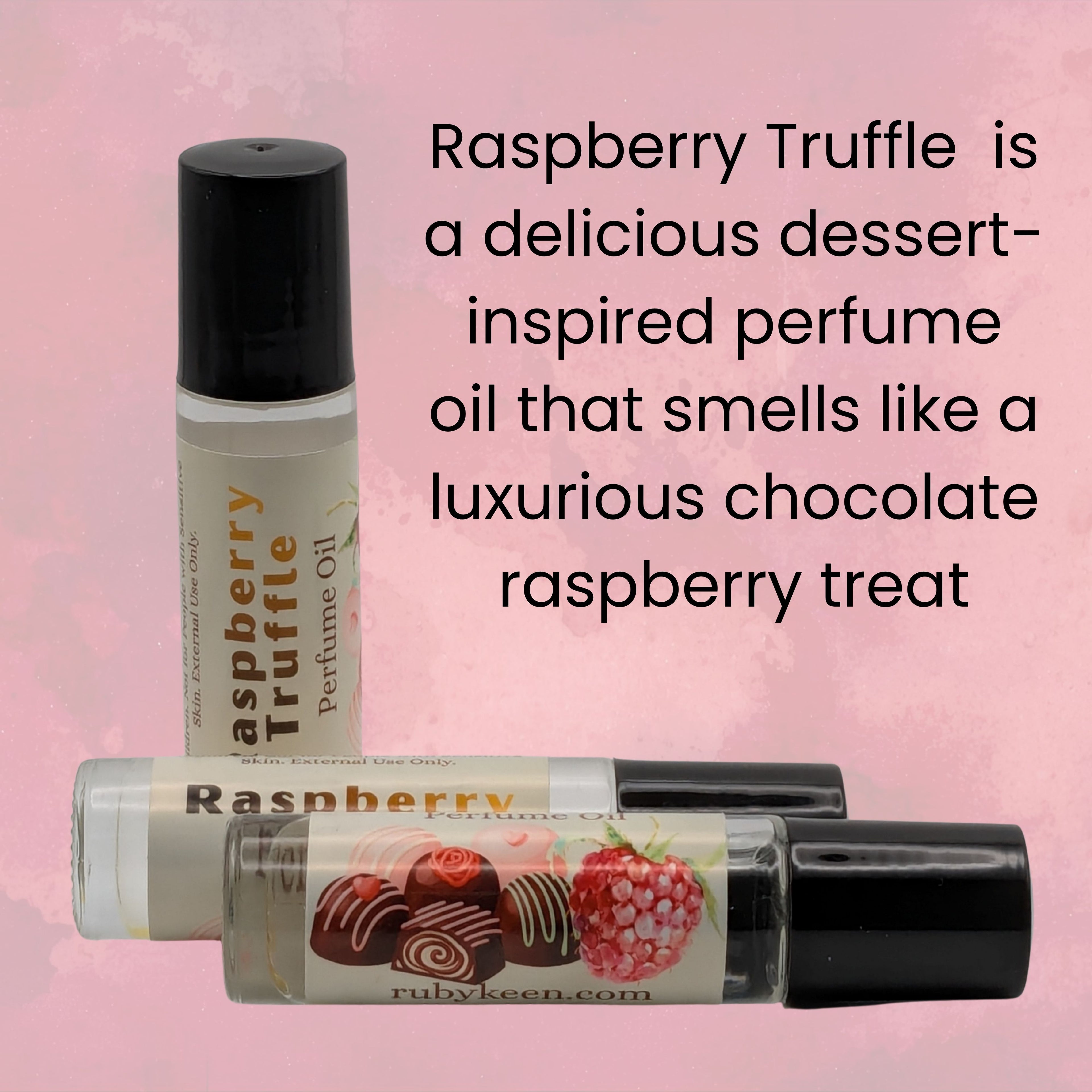 Raspberry Truffle Perfume Oil | Raspberry White Chocolate Fragrance 7 ml image 1