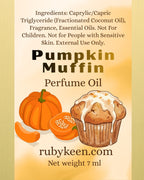 Pumpkin Muffin Perfume Oil | Pumpkin Bakery Fragrance image 2