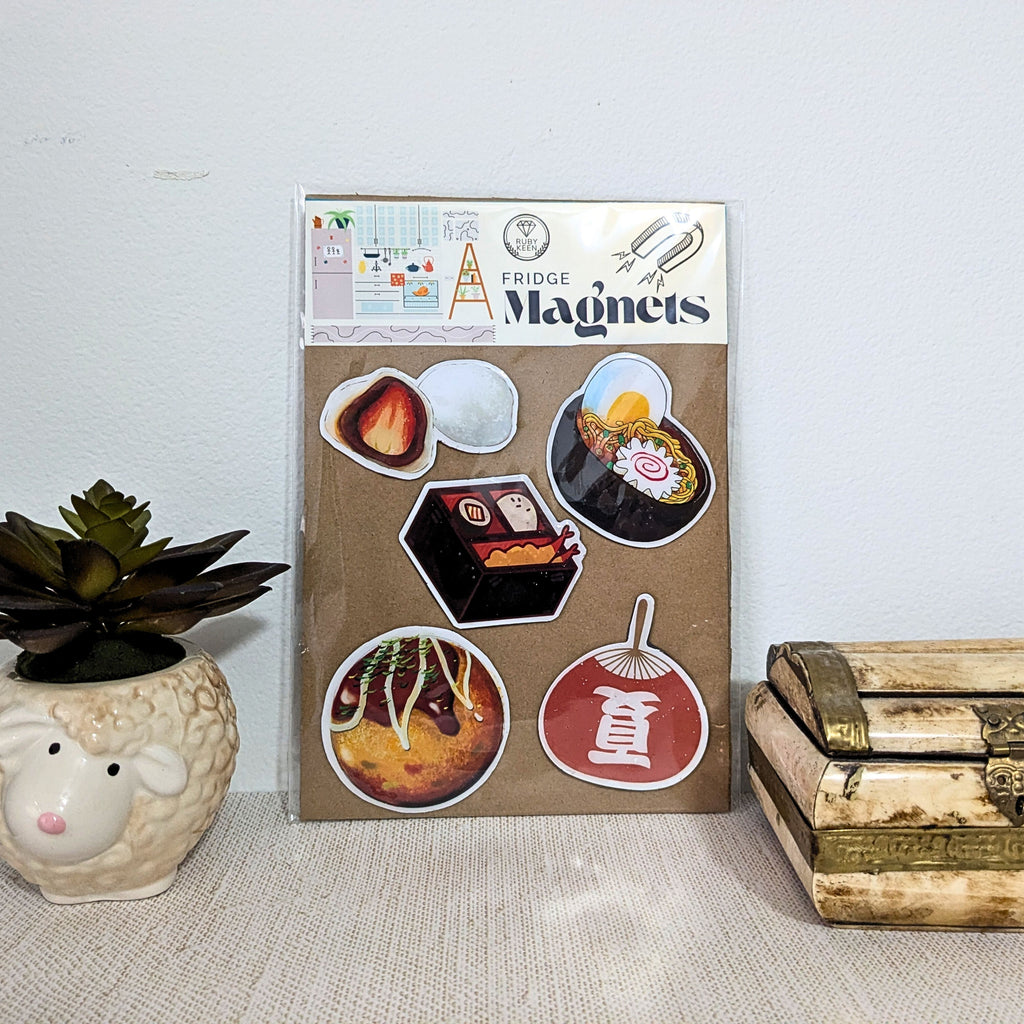 Japanese Food Themed Fridge Magnets Kitchen Decor Miniature Food Magnets image 5