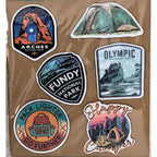 Travel Fridge Magnets – National Parks Camping Decor – Road Trip Kitchen image 2