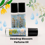 Dewdrop Bloom Perfume Oil | Pear Honey Floral Scent | 10ml Roll On Fragrance image 0