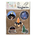 Happy Camper Travel Fridge Magnets – National Parks, Road Trip Decor image 0