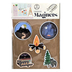 Happy Camper Travel Fridge Magnets – National Parks, Road Trip Decor image 0