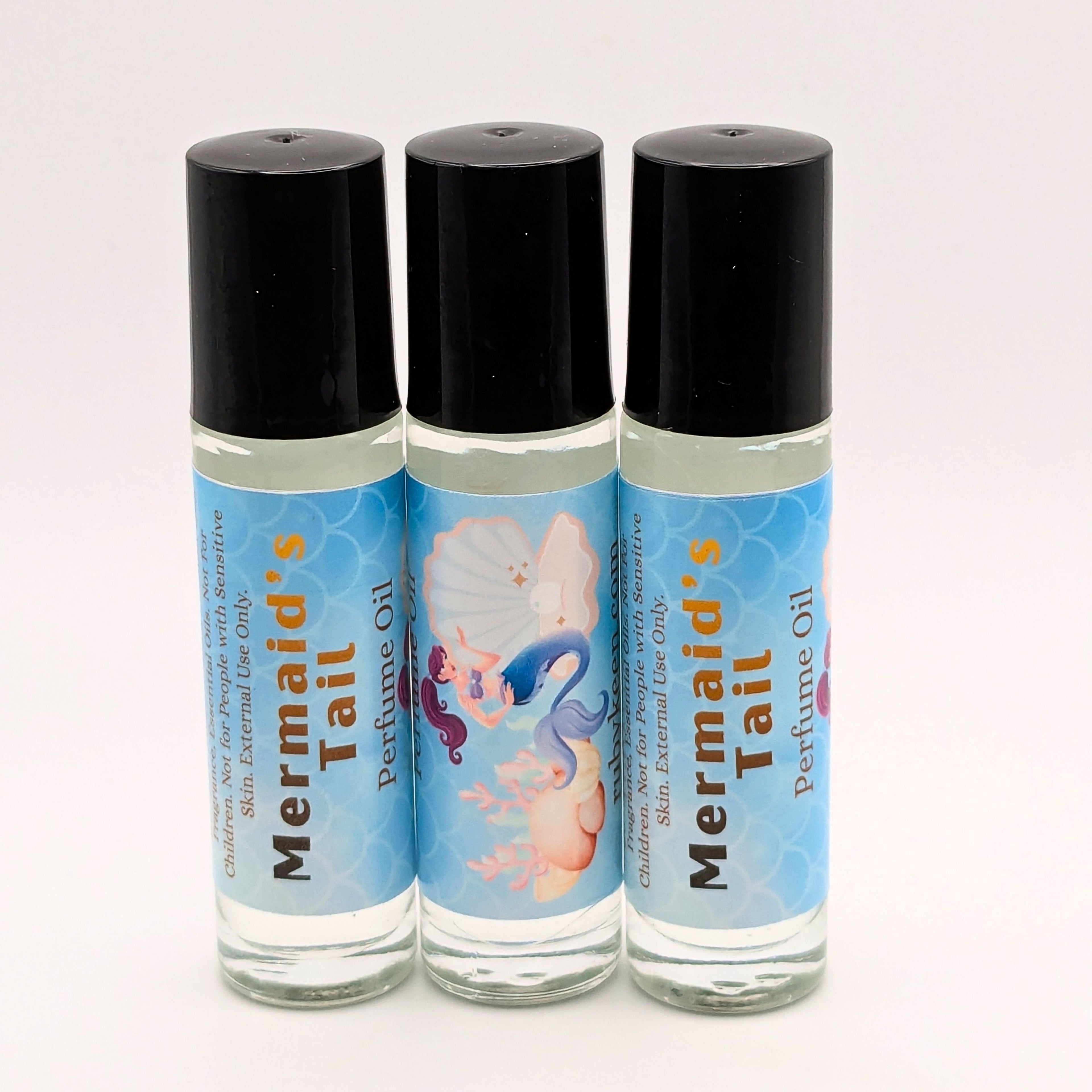 Mermaid's Tail Perfume Oil | Ocean Inspired Fragrance | Melon, Bergamot image 4